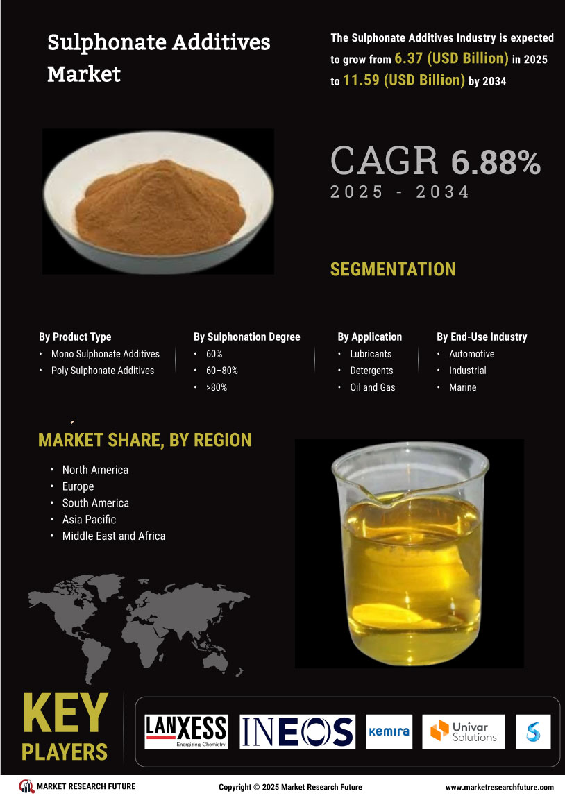Sulphonate Additives Market Research Report — Global Forecast till 2034 Infographic