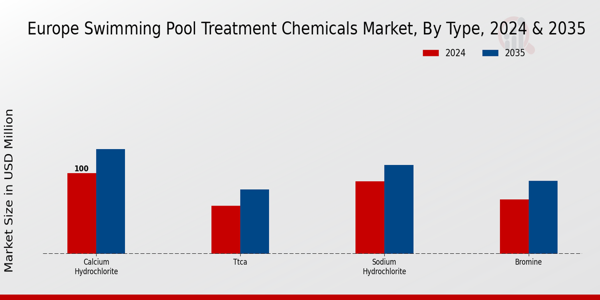 Swimming Pool Treatment Chemicals Market Type Insights