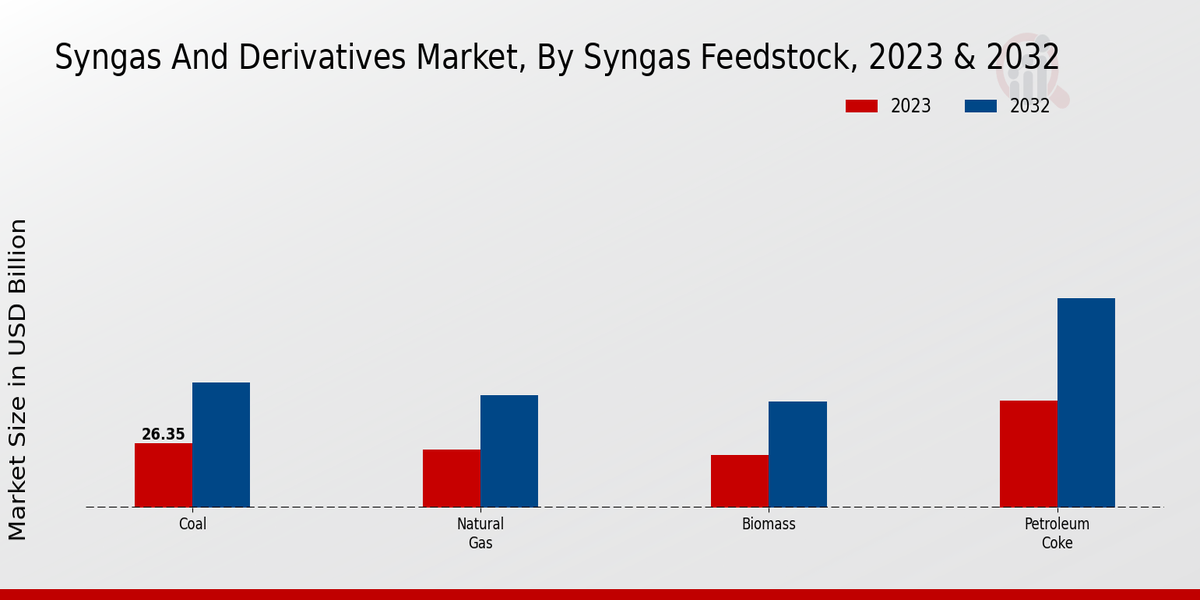 Syngas and Derivatives Market Syngas Feedstock Insights