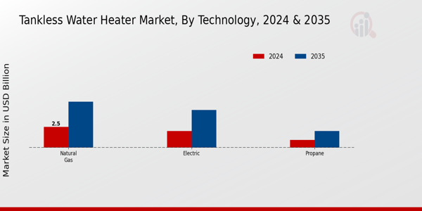 Tankless Water Heater Market Segment
