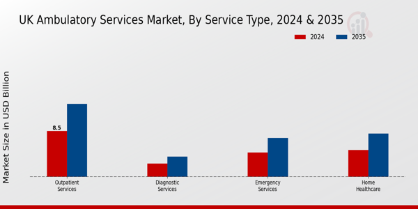 Ambulatory Services Market Service Type Insights