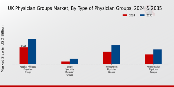 UK Physician Groups Market Segment