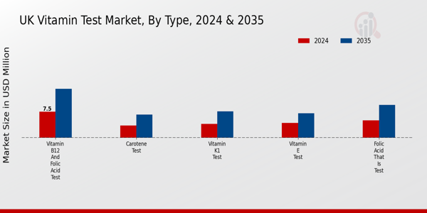 UK Vitamin Test Market Segment
