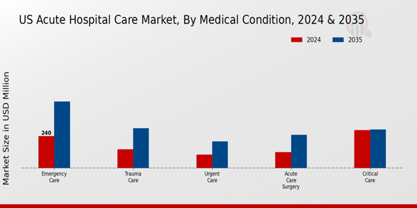US Acute Hospital Care Market segment