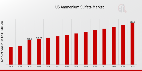 US Ammonium Sulphate Market size