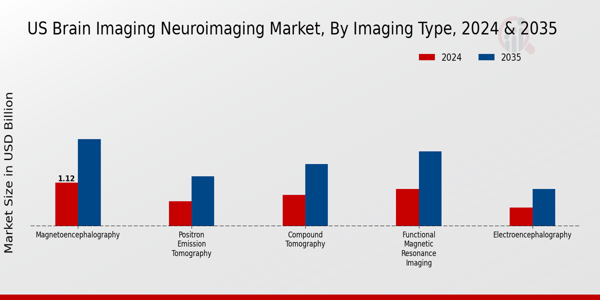 US Brain Imaging Neuroimaging Market segment