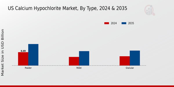 US Calcium Hypochlorite Market segment