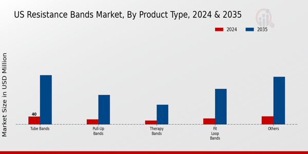 US Resistance Bands Market segment