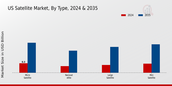 US Satellite Market By type