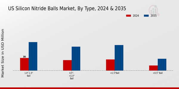 US Silicon Nitride Balls Market segment