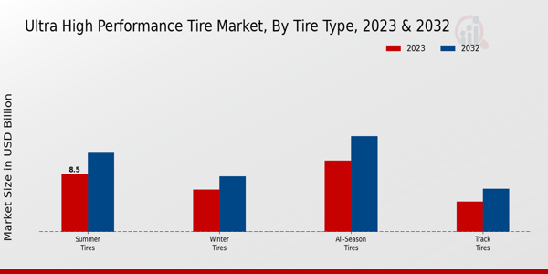 Ultra-high-performance Tire Market Tire Type Insights