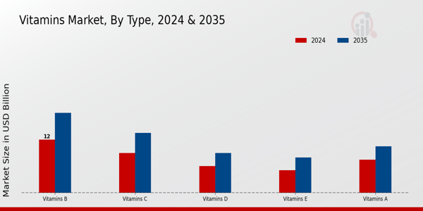 Vitamins Market Type Insights