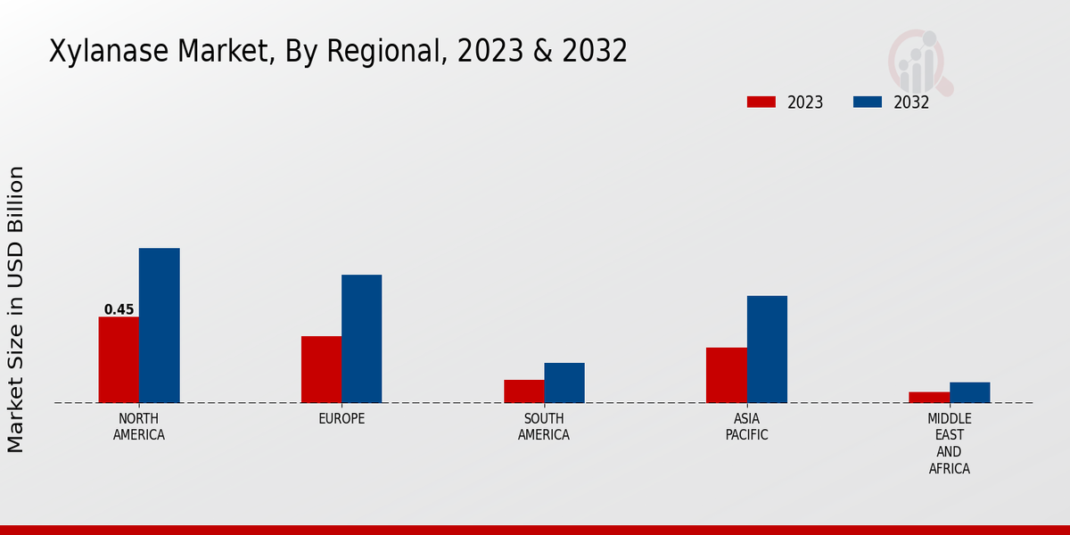 Xylanase Market Regional Insights