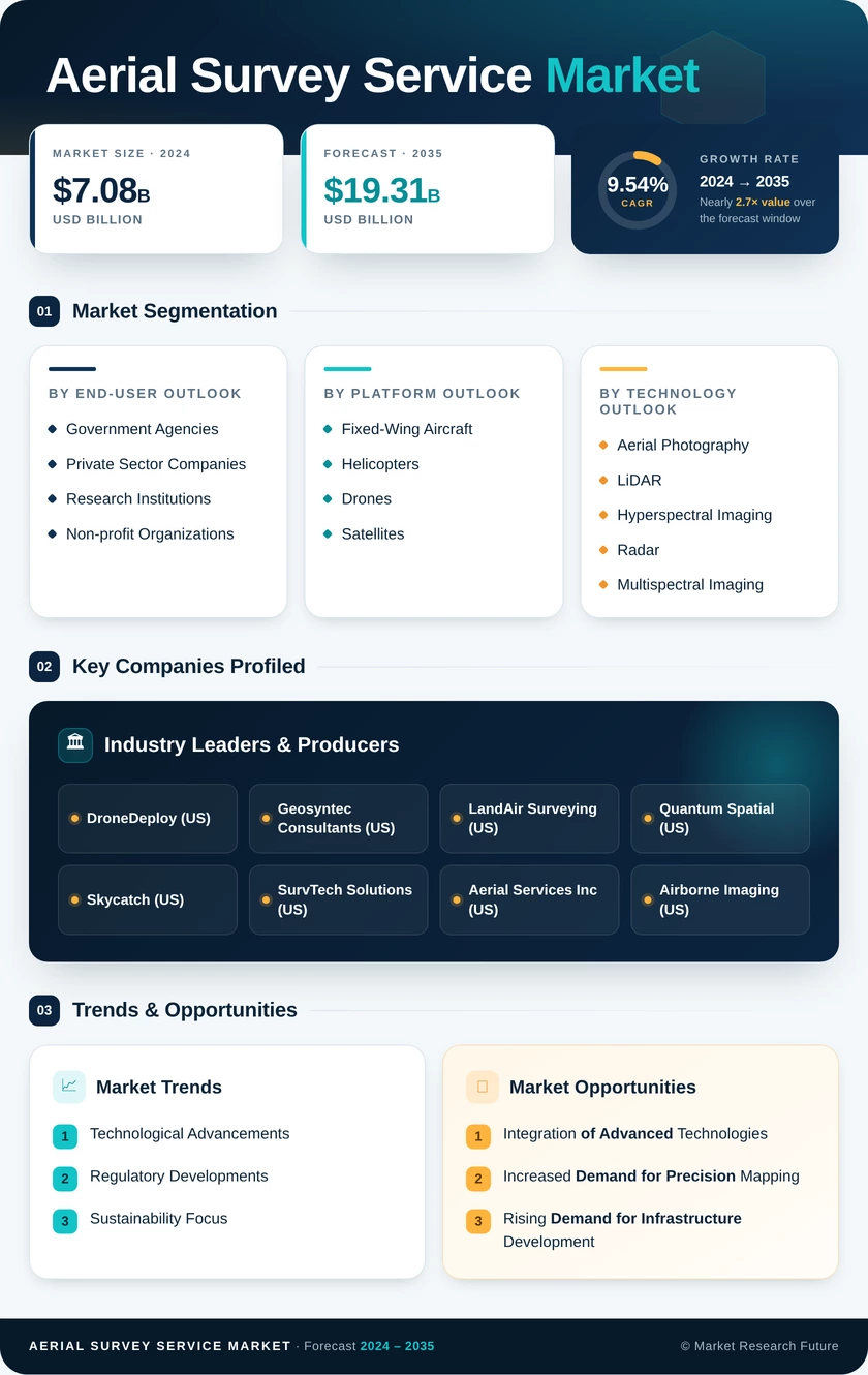 Aerial Survey Service Market Research Report - Global Forecast till 2035 Infographic