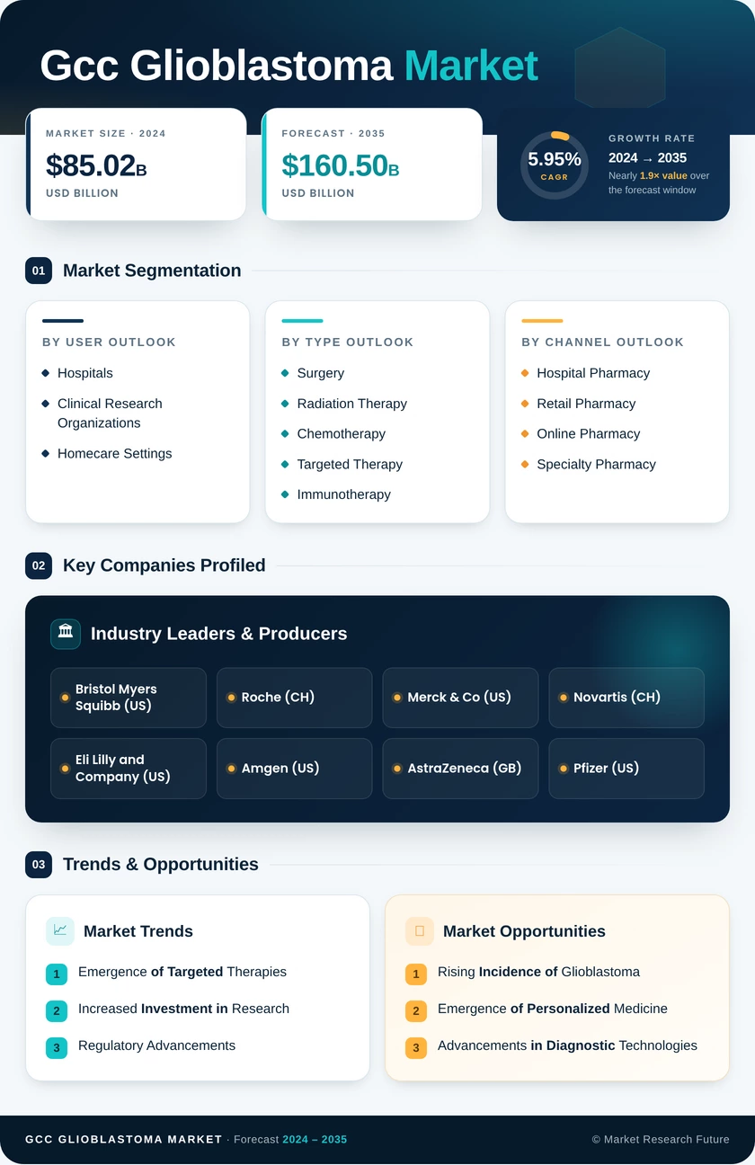 GCC Glioblastoma Market Infographic