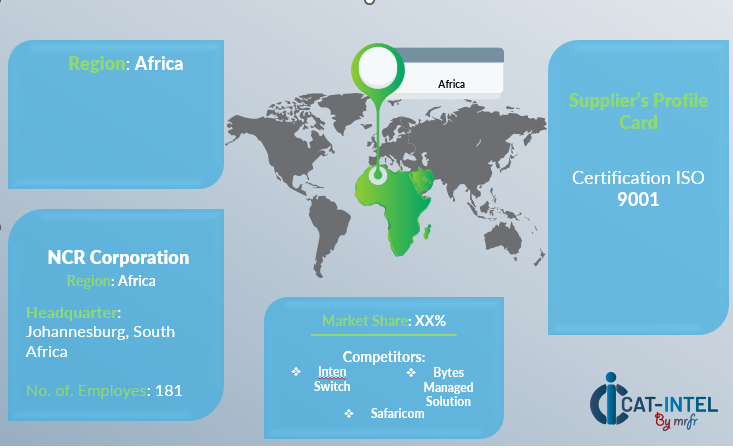 suppliers in the African banking self-service and payment solutions market 