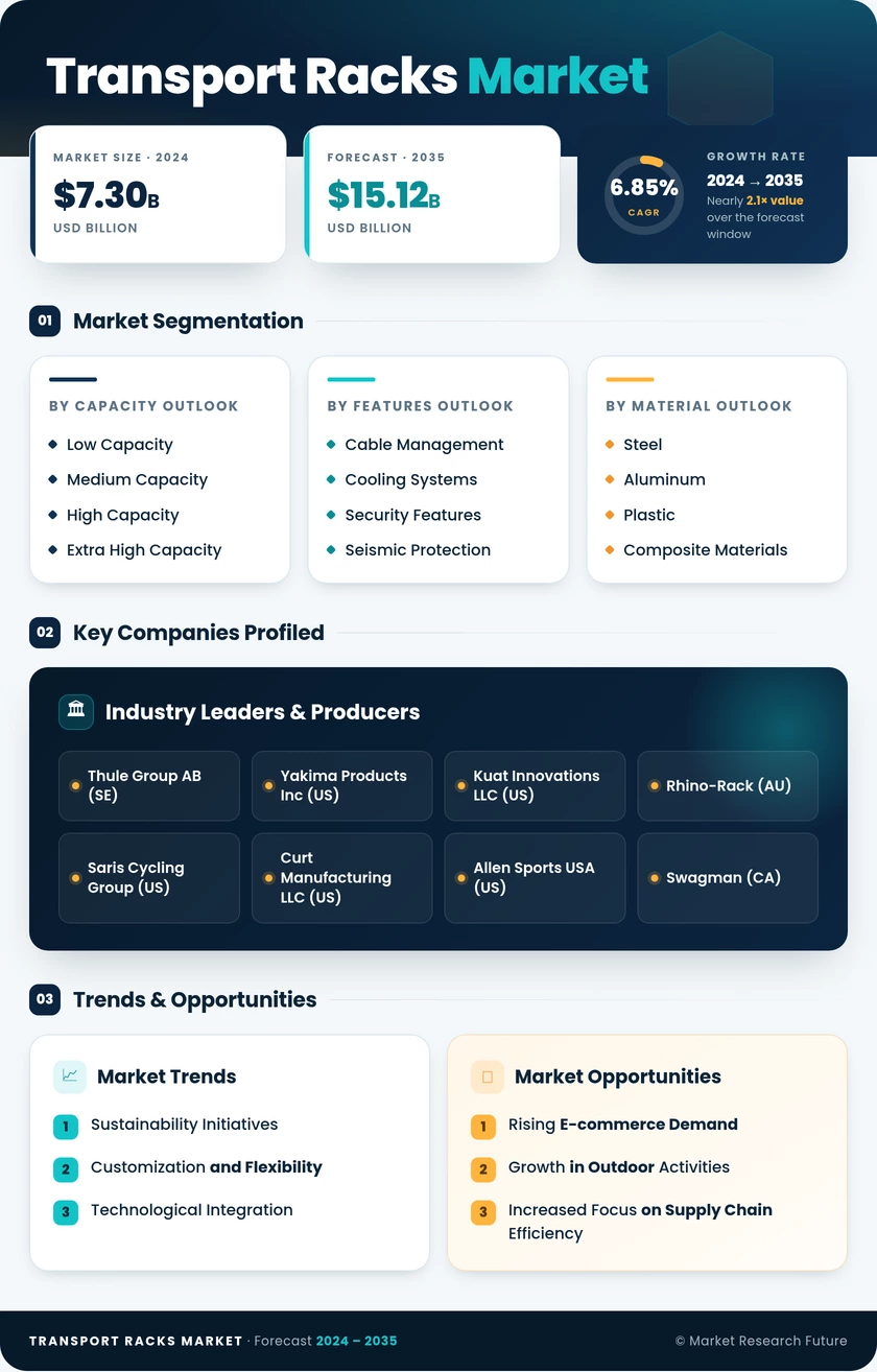 Transport Racks Market Research Report-Forecast till 2035 Infographic