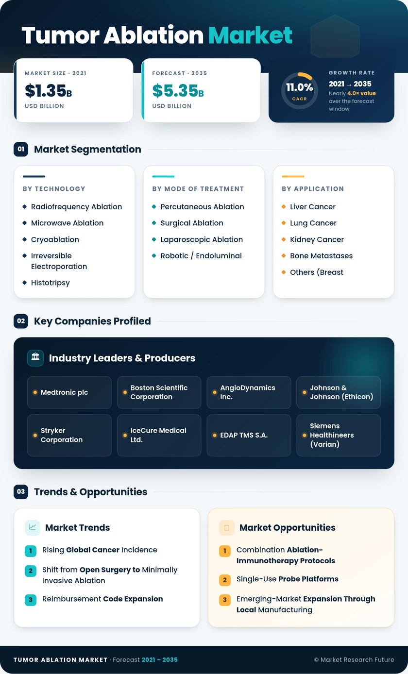 Tumor Ablation Market Research Report—Global Forecast till 2035 Infographic