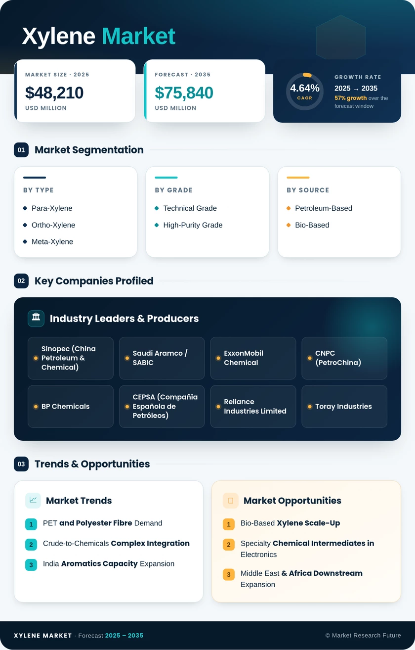 Xylene Market Research Report - Forecast to 2035 Infographic