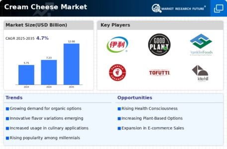 Cream Cheese Market Infographic