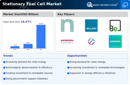 Stationary Fuel Cell Market Infographic