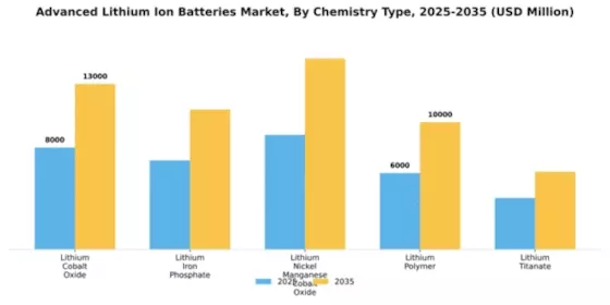 Advanced Lithium Ion Batteries Market Segment Image 1