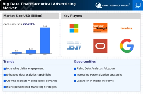 Big data pharmaceutical advertising Market Infographic