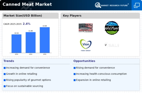 Canned Meat Market Infographic