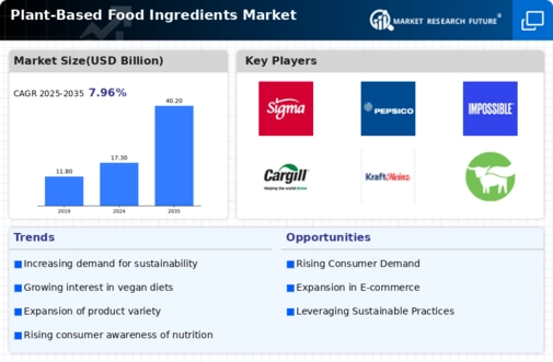 Plant Based Food Ingredients Market Infographic