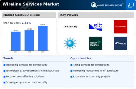 Wireline Services Market Infographic