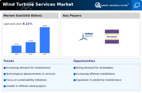 Wind Turbine Services Market Infographic