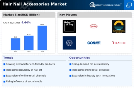Hair Nail Accessories Market Infographic