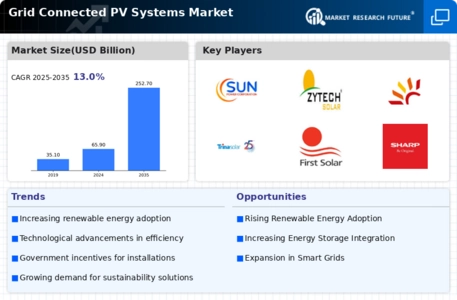 Grid Connected PV Systems Market Infographic