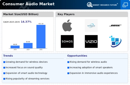 Consumer Audio Market Infographic