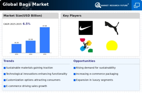 Bags Market Infographic