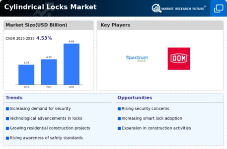 Cylindrical Locks Market Infographic