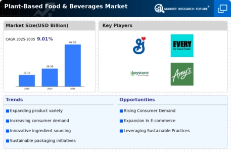 Plant-Based Food & Beverages Market Infographic