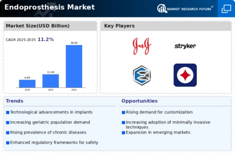 Endoprosthesis Market Infographic