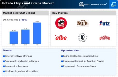 Potato Chips and Crisps Market Infographic