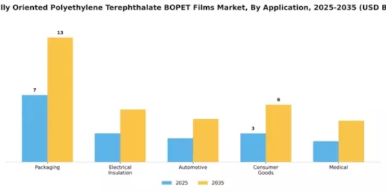 Biaxially Oriented Polyethylene Terephthalate BOPET Films Market Segment Image 0