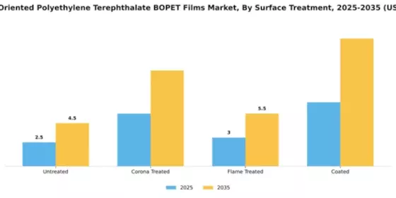 Biaxially Oriented Polyethylene Terephthalate BOPET Films Market Segment Image 3