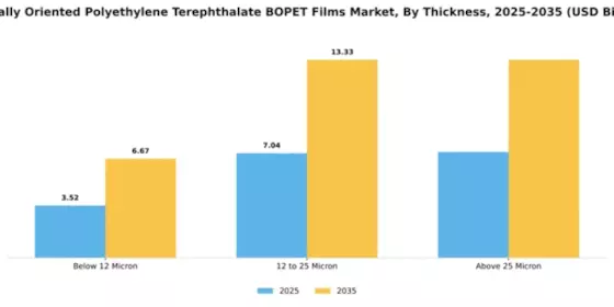 Biaxially Oriented Polyethylene Terephthalate BOPET Films Market Segment Image 4