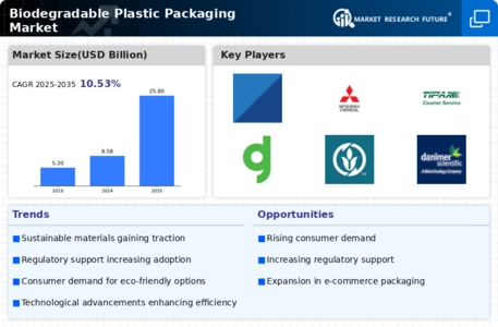 Biodegradable Plastic Packaging Market Infographic