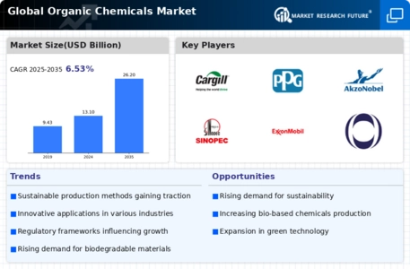 Organic Chemicals Market Infographic