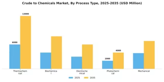 Crude to chemicals Market Segment Image 2