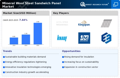 Mineral Wool Steel Sandwich Panel Market Infographic
