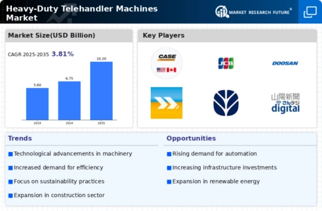 Heavy Duty Telehandler Machines Market Infographic