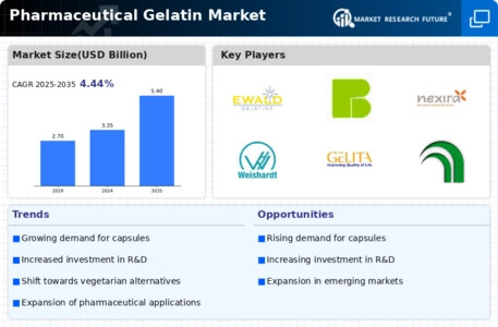 Pharmaceutical Gelatin Market Infographic