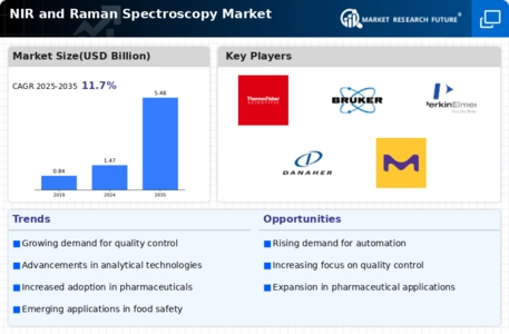 NIR Raman Spectroscopy Market Infographic