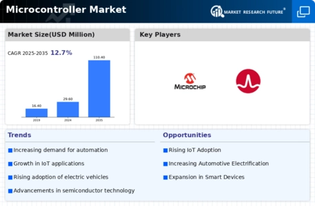 Microcontroller Market Infographic